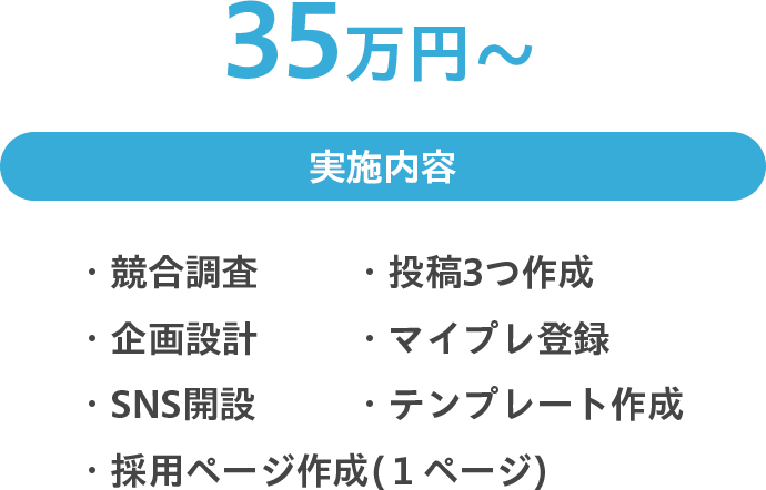 35万円〜